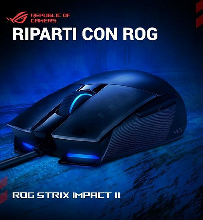 1  - rasm Игровая мышка ASUS ROG STRIX Impact 2