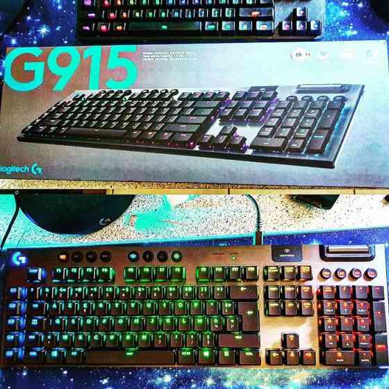 Хит!Беспроводная механическая клавиатура Logitech G915 (тонкая 22mm) Ташкент